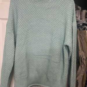 Chic Seafoam Women's Crew Neck Sweater